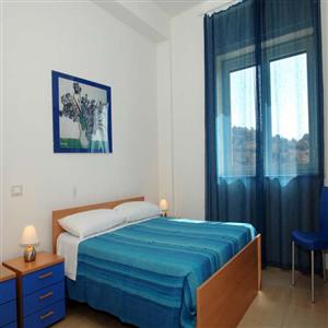 Blue Apartment Bedroom