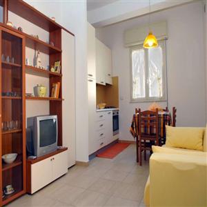 Yellow Apartment Living Area
