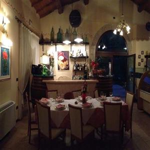 Inside the Restaurant Bar Area