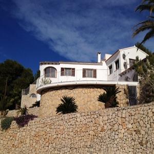View of Villa from road
