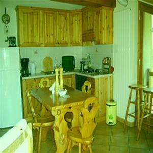 Upstairs eating area