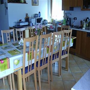 downstiars dining area