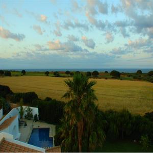 View from the roof terrace
