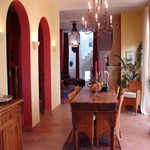 From the kitchen, dining room