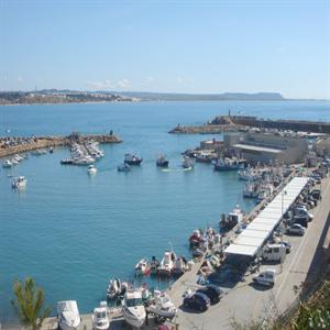 Fishing port of Conil