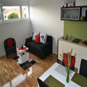 Apartment A2 + 2 (b): Living & Kitchen Area