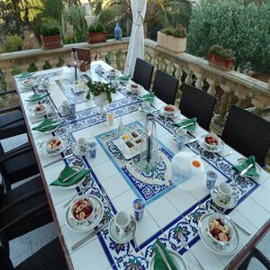 Dining on Terrace