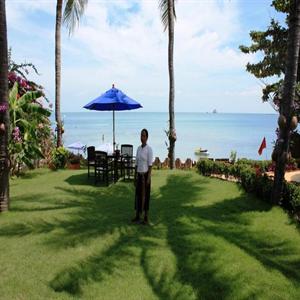 beach front villa