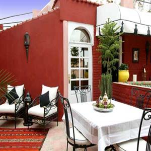 Terrace of the Riad Eden