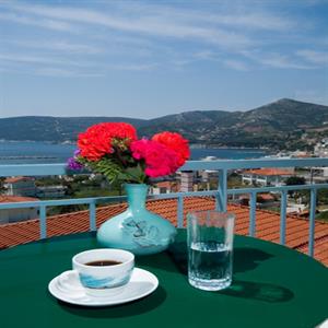 Enjoy our organic breakfast and the greek coffee