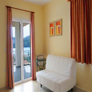 Sofa and balcony