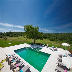 Villa Poropati, Groznjan, Istria - Swimming pool