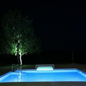 Villa Poropati, Groznjan - Swimming pool by night