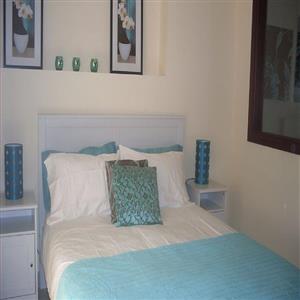 Studio apartment with separate bedroom