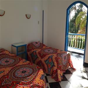 second bedroom with balcony / apartment 2nd floor