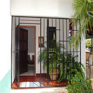 Secure entrance.