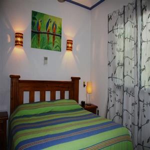1 Bedroom with king bed.