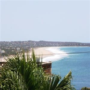 Zicatela Beach view.