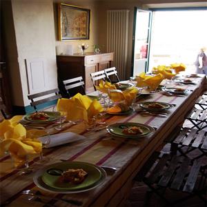 dining area for group