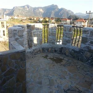 Roof terrace providing views of Koycegiz Lake