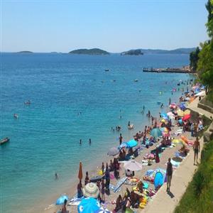 Main beach, Trstenica.