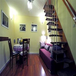 Three-Bedroom Apartment: Living/dinning room