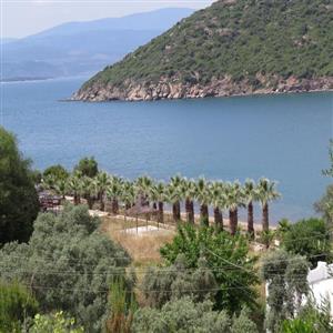 beach near the villa