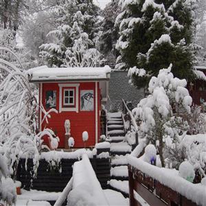sauna winter