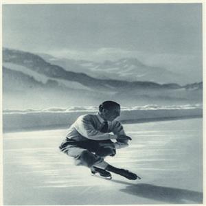 Ernst Baier as Iceskater