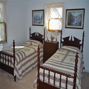 Upstairs Twin Beds