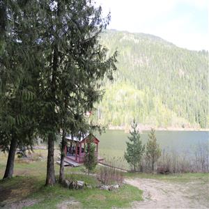 Gazebo and Lake View