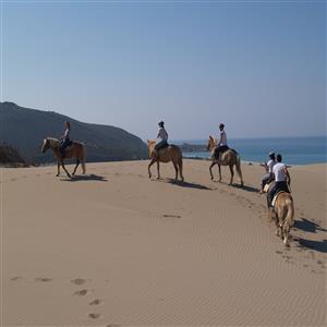 Horse riding on beautiful patara beach 15 mins dri