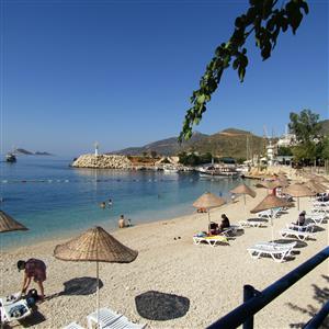 kalkan beach