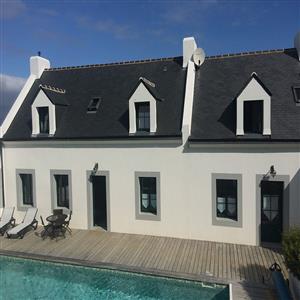 The main house