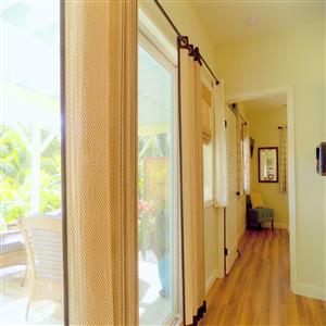 Window coverings for extra privacy!