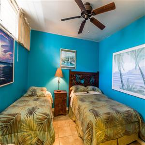 Bedroom #2 with Queen and Twin Bed