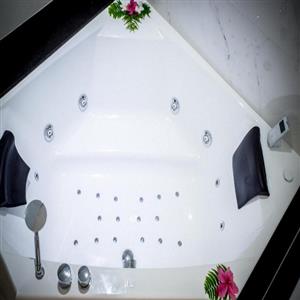 Whirlpool Bath in Master Bedroom