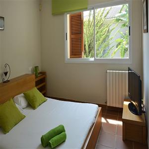 Bedroom on first floor with ensuite bathroom