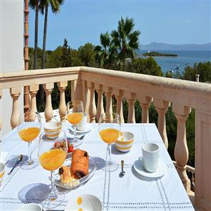 uncovered terrace with amazing views