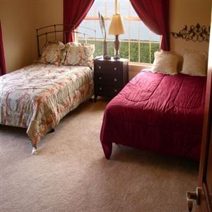 Downstairs Bedroom #4 with King & Queen beds
