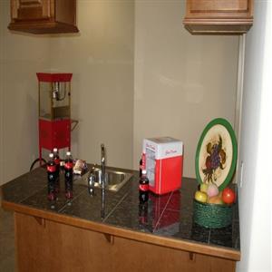 Wet Bar in Family Room