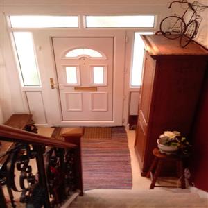 Stairs and entrance hallway