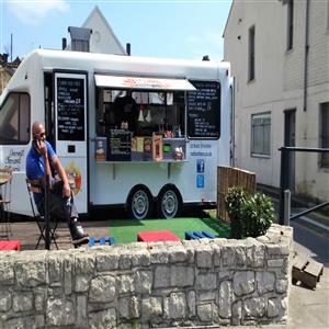 Crystal Palace gourmet food van