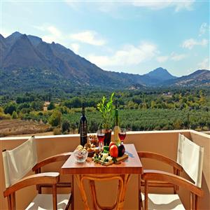 Breathtaking  mountain view exactly from the bedro