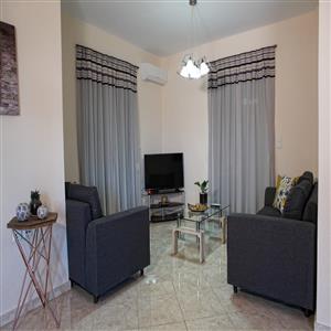 Living room with tv.