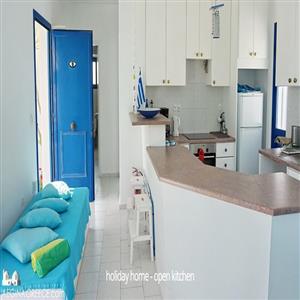 main room and kitchen