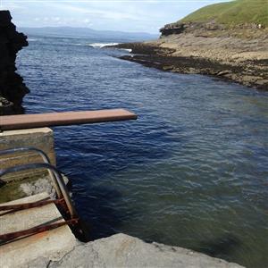 One of many swimming areas