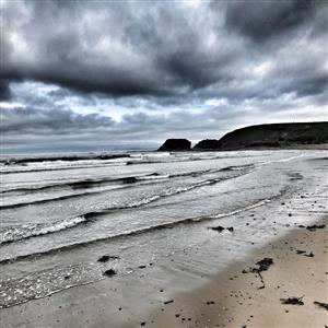 Beach in Winter