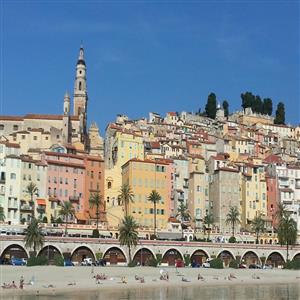 Old Town and beach