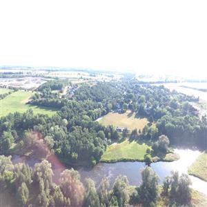 Birds eye view of our property
